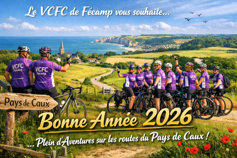 Le VCFC vous souhaite une belle année 2026