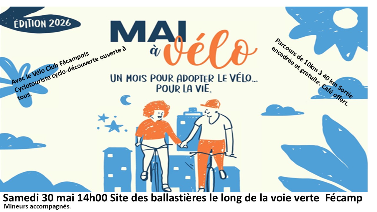 mai a vélo 2026
